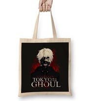 Tokyo Ghoul Kaneki Masked Bez Çanta Uzun Saplı