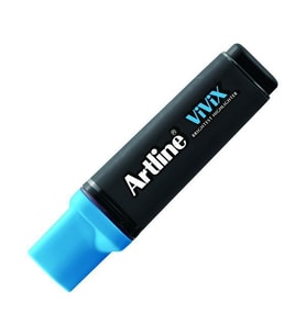 Artline Vivix Parlak Mürekkepli Fosforlu Kalem 2-5 mm FOSFORLU MAVİ 