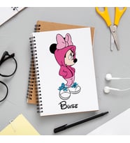 İsimli Minnie Mause Defteri Kişiye Özel