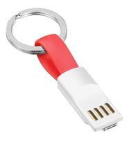 Powermaster 2in1 Anahtarlık Type C / Lightning Mini Anahtarlık USB Şarj Kablosu PM-26061