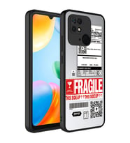 Xiaomi Redmi 10C Kılıf Aynalı Desenli Kamera Korumalı Parlak Zore Mirror Kılıf Fragile