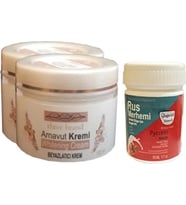 Three Brand Vücut 100 ml Arnavut 2 Ad + Rus Merhemi 50 ml 1 Ad