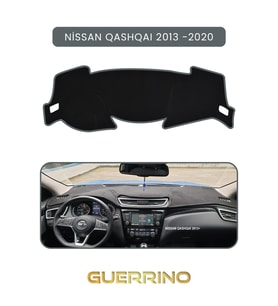 NİSSAN QASHQAI 2013 -2020TORPİDO KORUMA HALISI GRİ KENAR