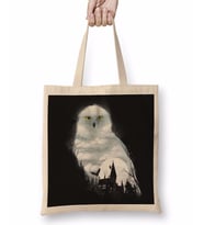Harry Potter Magical Winter Bez Çanta Uzun Saplı