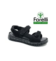 Forelli Paprika Hakiki Deri Comfort Ortopedik Kadın Sandalet