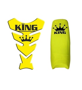 Cg Sarı Kink Kombini (Koltuk Kılıfı + Tank Pad)