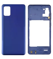 Samsung Galaxy A31 - SM-A315F FULL Kasa Arka Kapak Takım MAVİ