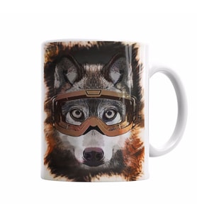 Kurt Köpek Pug Kupa Bardak Porselen