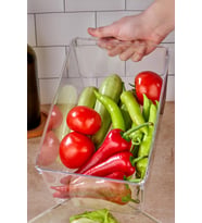 3 Lü Buzdolabı Organizeri & Buzdolabı Düzenleyici 6 lt