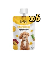 Smoothie Kuzu Etli ve Ananaslı Likit Köpek Ödülü 85 gr x 6 Adet