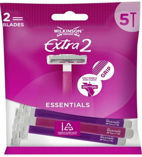 Lexroo Extra 2 Beauty tek kullanımlık tıraş makinesi, 5 adet