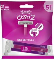 Lexroo Extra 2 Beauty tek kullanımlık tıraş makinesi, 5 adet