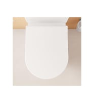 Vitra S20 Round Universal Klozet Kapağı Duroplast - Üstten Sıkmalı Yavaş Kapanır - Beyaz Teşhir