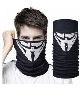Vendetta Maskesi Desenli Baf Bandana – Çok Amaçlı Yüz Boyunluk Bandana 4 No