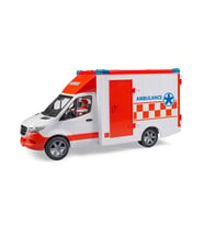 Mercedes Benz Sprinter Sirenli Ambulans ve Ekibi