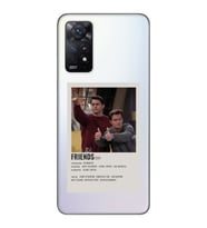 Xiaomi Redmi Note 12 PRO 4G Uyumlu Friends Tasarımlı Şeffaf Telefon Kılıfı