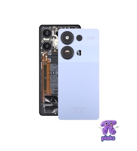 Redmi Note 13 Pro 4G Arka Kapak Pil Batarya Kapağı Kamera Lensli 23117RA68G 2312FPCA6G Uyumlu