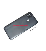 Tkgz Oppo Realme C21 kasa Arka Pil Batarya Kapağı SİYAH