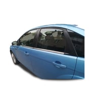 Ford Focus 2 Sedan Krom Cam Çıtası (2005-2008) Paslanmaz Çelik 4 Parça