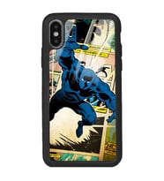 iPhone Xs Max Black Panther Kara Panter Tasarımlı Glossy Telefon Kılıfı