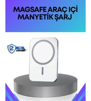 360° Döner Başlıklı Magsafe Araç Telefon Tutucu Hızlı Şarjlı