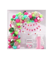 Çıtıpıtıstore Lüks Renkli Balon Zincir Set