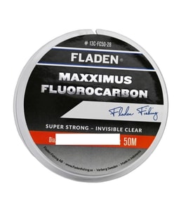 Fladen Maxximus Fluorocarbon Misina 50M 0.31 MM