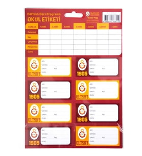 Galatasaray Ders Programlı Okul Etiketi