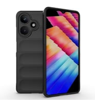 Infinix Hot 30 Uyumlu Kılıf Esnek TPU Oyuklu Arka Yüzey Tasarımlı Zore Etnik Silikon Kapak
