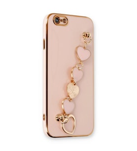 Apple İphone 6 Kılıf Esila Silikon - Pudra