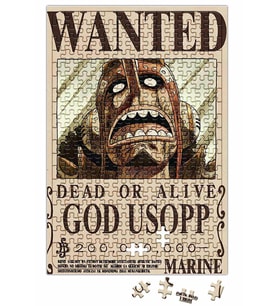 Usopp Procurado Puzzle 240 Parça Yapboz