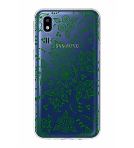 Samsung Galaxy A2 Core  Kapak Nostalji Desen Tasarımlı Şeffaf Silikon Kılıf