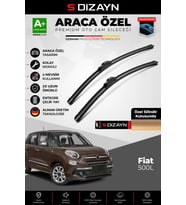 Fiat 500L Ön Cam Silecek Seti 2012 Üzeri Premium Araca Özel 65-38 Cm A+ Kalite