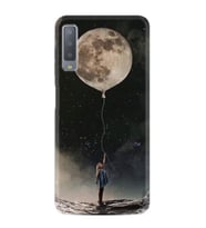 Galaxy A7 Uyumlu 2018 Kılıf Resimli Desenli Baskılı Silikon Kılıf Pizza Tower 1368