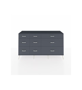 Hyperion Konsol 9 Çekmeceli  176x44x99 Antrasit-Antrasit