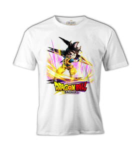 Dragon Ball Daima Yıldız Beyaz Erkek Tshirt