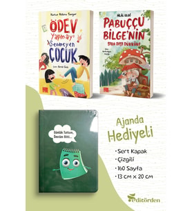 Ödev Yapmayı Sevmeyen Çocuk - Pabuççu Bilge’nin Sıra Dışı Dükkanı - Ajanda Hediyeli