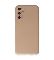 Samsung Galaxy M14 5g Kılıf Nano İçi Kadife Silikon - Pudra