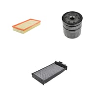 Filtre Bakım Seti Citroen C5 2.0 HDi Benzinli 2001-2004 Hava + Yağ F. + Polen Filtre Bosch