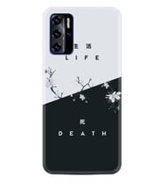 Reeder P13 Blue Max L 2022 Kılıf Resimli Desenli Baskılı Silikon Kılıf Life and Death 1339