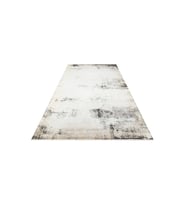 Makine Kaymaz Yıkanabilir Beyaz Eskitme Triko Salon Mutfak Halısı Koridor Halısı Yolluk 12 GREY GOLD