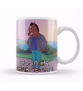 BoJack Horseman 04 Kupa Bardak Porselen