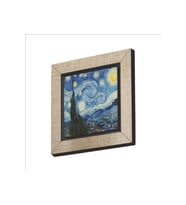 Yıldızlı Gece Vincent Van Gogh, 1889 Baskılı Mdf Magnetkrg-135buzdolabı Süsü