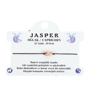 JASPER DOĞAL TAŞ OĞLAK BURÇ İP BİLEKLİK