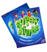 Super Minds Level 1 Student's Book and Workbook with DVD-ROM