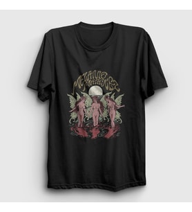 Presmono Unisex Siyah Moon Cycle Melanie Martinez T-Shirt 471161tt