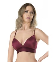 Fabony Bayan Bralet Boş Cup Desteksiz Sütyen 3110 (Bordo)