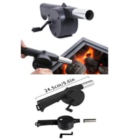 Mangal Barbekü Soba Semaver Odun Kömür Tutuşturucu Pratik Mangal Fanı Ateş Yakma Körükleme Fanı