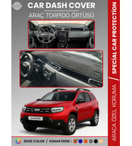 DACIA DUSTER (2023+) Torpido Örtüsü Ön Göğüs Koruma Torpido Koruma Çatlamayı Engeller Tam Uyum