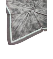 Ebruli Soft Pamuklu Desenli Eşarp - 95x95 cm (Toprak)
